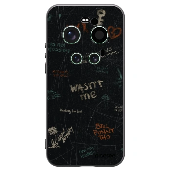 Picasee silikonowe czarne etui na Xiaomi 17 Ultra - CONFESSION