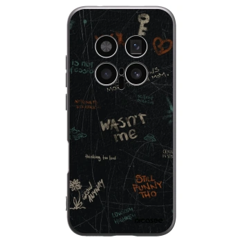Picasee silikonowe czarne etui na Honor Magic8 Pro 5G - CONFESSION