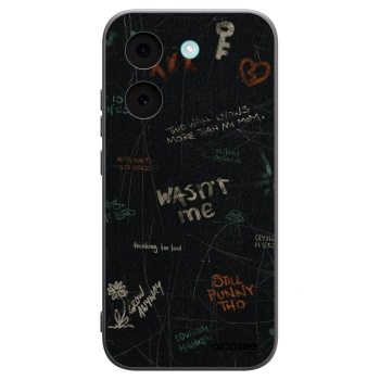 Picasee silikonowe czarne etui na Xiaomi Poco X8 Pro - CONFESSION