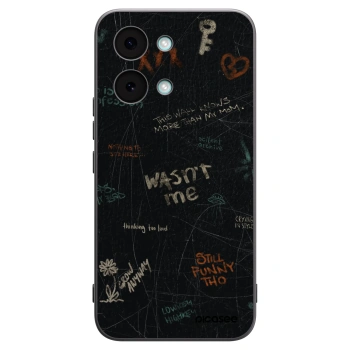 Picasee silikonowe czarne etui na Xiaomi Poco X8 Pro Max - CONFESSION