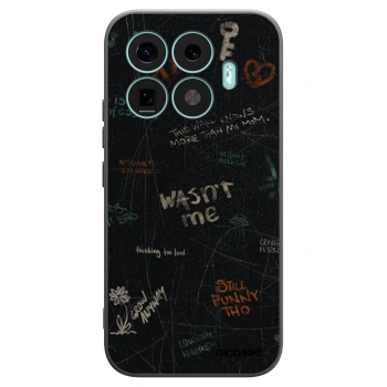 Picasee silikonowe czarne etui na Xiaomi 17T - CONFESSION