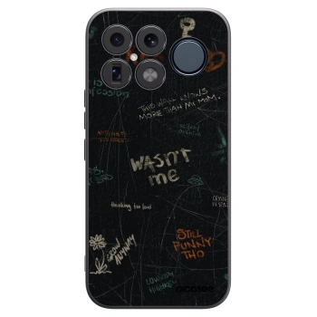 Picasee silikonowe czarne etui na Xiaomi Poco F8 Ultra - CONFESSION