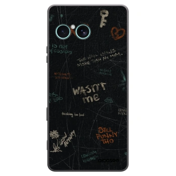 Picasee silikonowe czarne etui na Sony Xperia 10 VII - CONFESSION