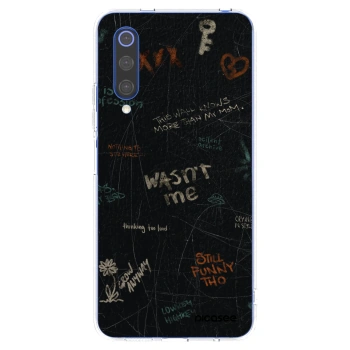 Picasee silikonowe przeźroczyste etui na Xiaomi Mi 9 SE - CONFESSION