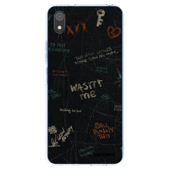 Picasee silikonowe przeźroczyste etui na Xiaomi Redmi 7A - CONFESSION