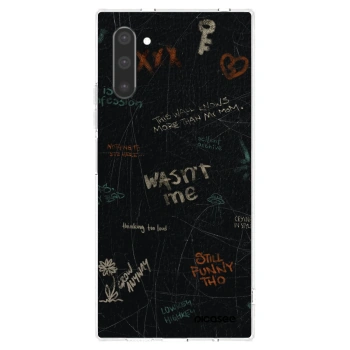 Picasee silikonowe przeźroczyste etui na Samsung Galaxy Note 10 N970F - CONFESSION