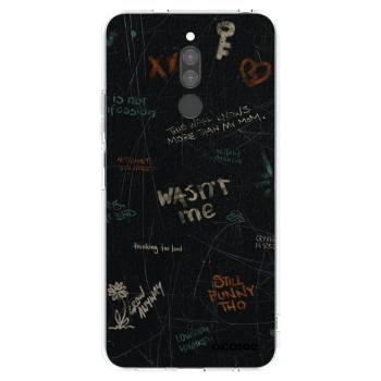 Picasee silikonowe przeźroczyste etui na Xiaomi Redmi 8 - CONFESSION