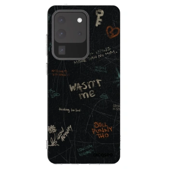 Picasee silikonowe przeźroczyste etui na Samsung Galaxy S20 Ultra 5G G988F - CONFESSION