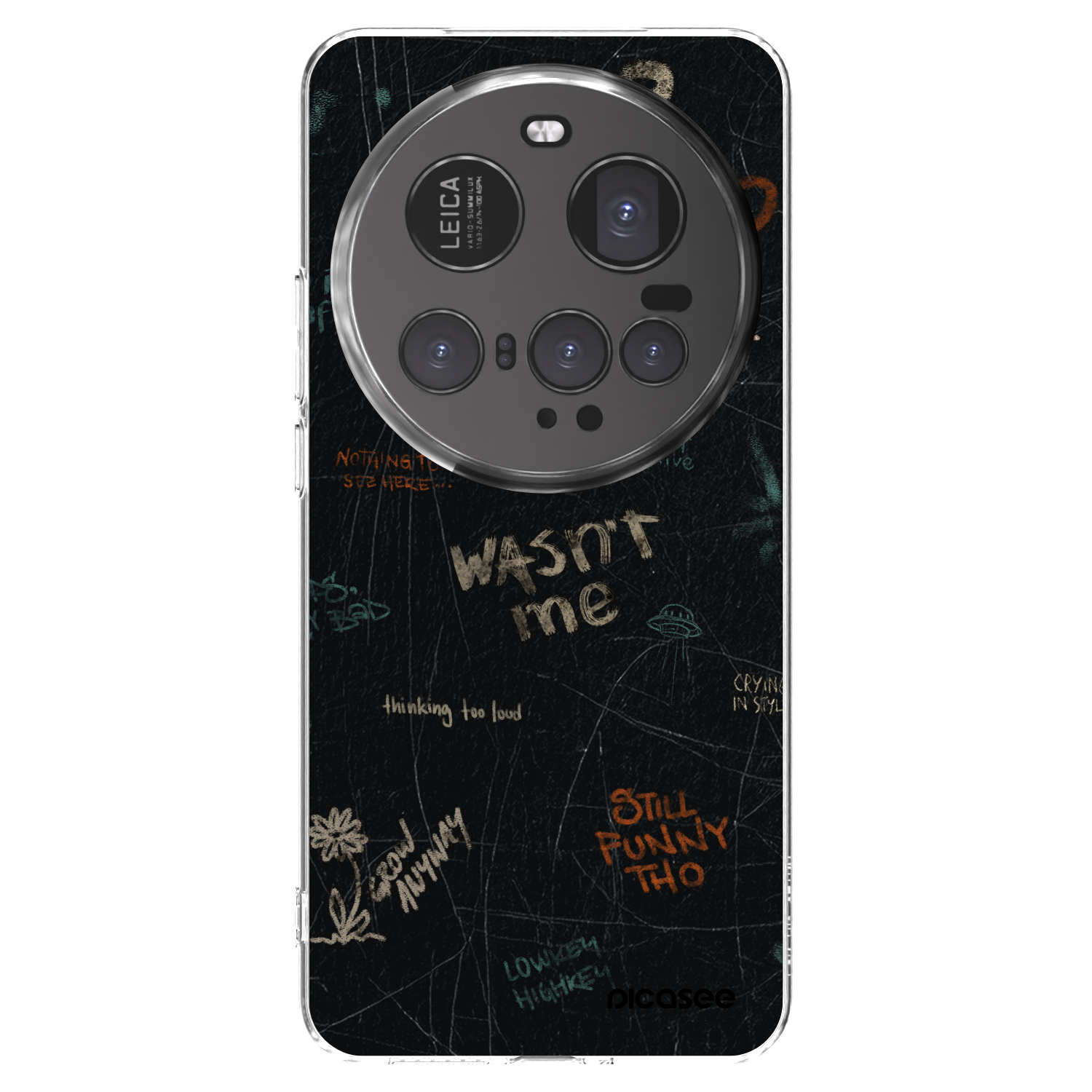 Picasee silikonowe przeźroczyste etui na Xiaomi 15 Ultra - CONFESSION