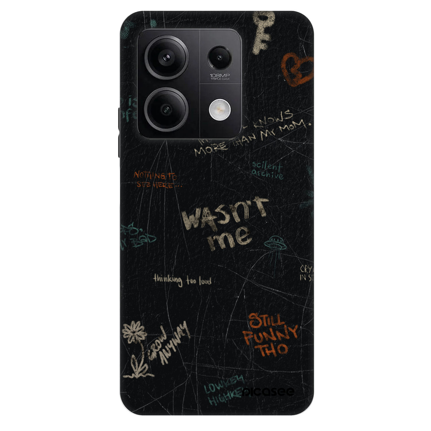 Picasee Fashion Case na Xiaomi Redmi Note 13 5G - CONFESSION