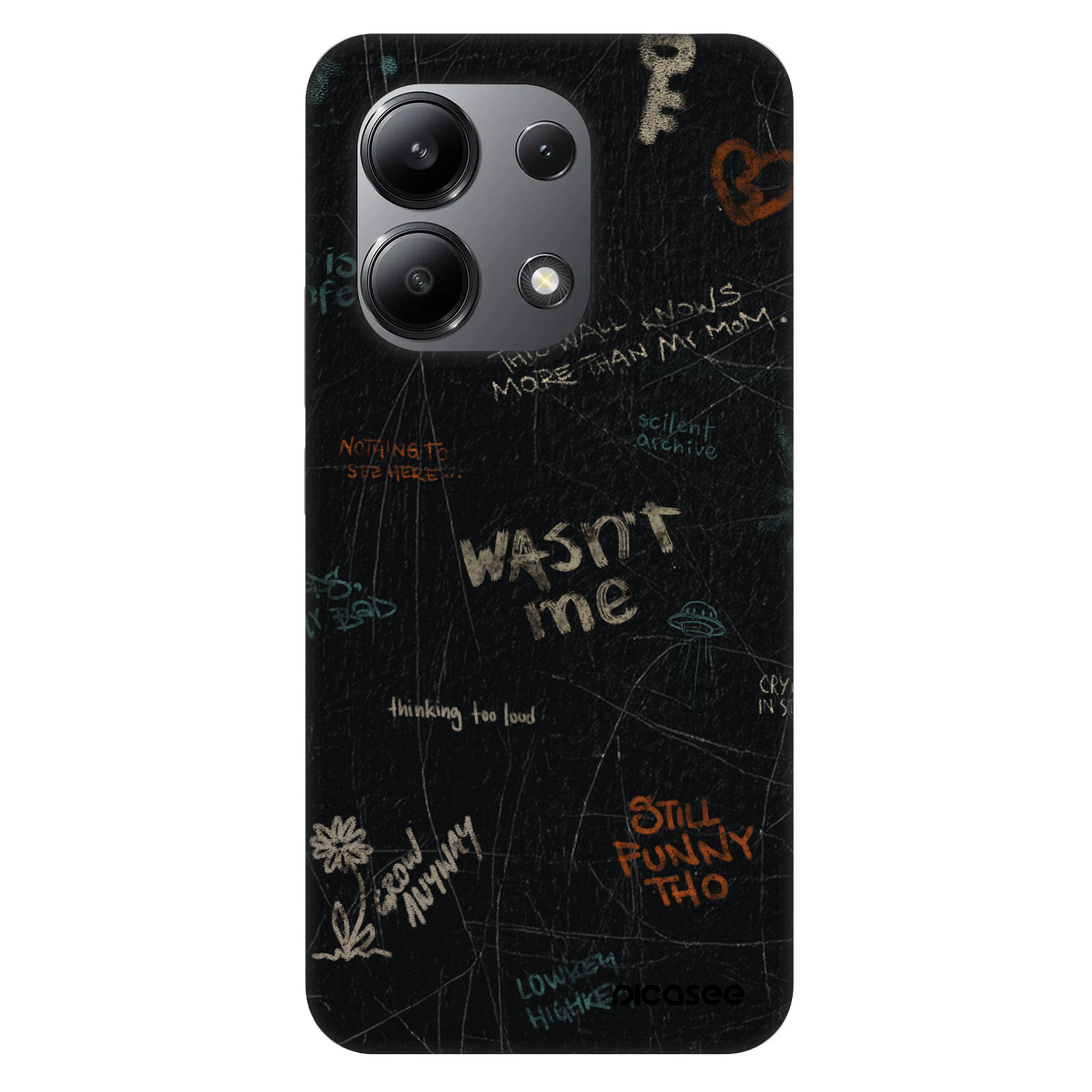 Picasee Fashion Case na Xiaomi Redmi Note 13 4G - CONFESSION