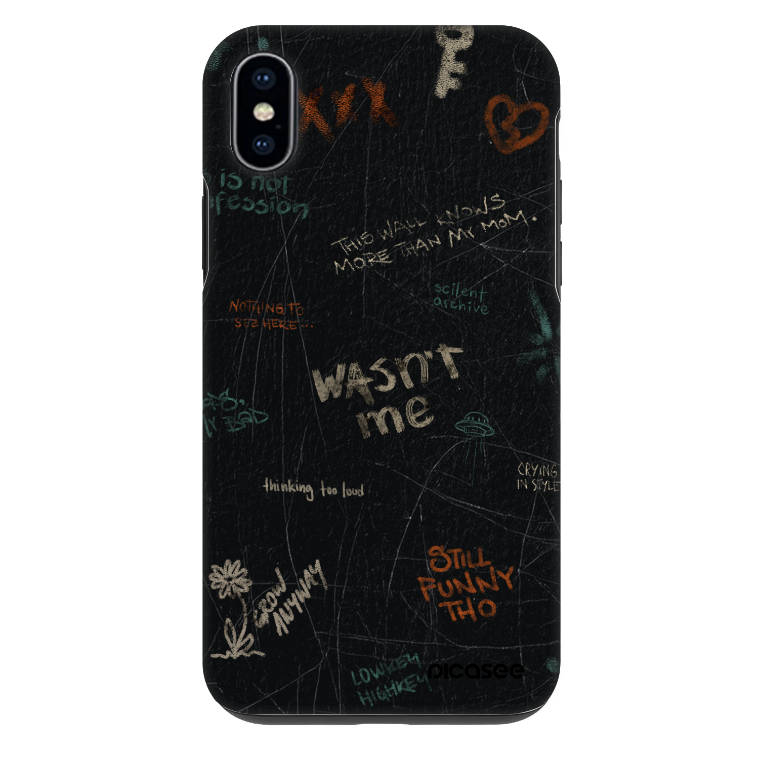 Picasee Fashion Case na Apple iPhone XS Max - CONFESSION