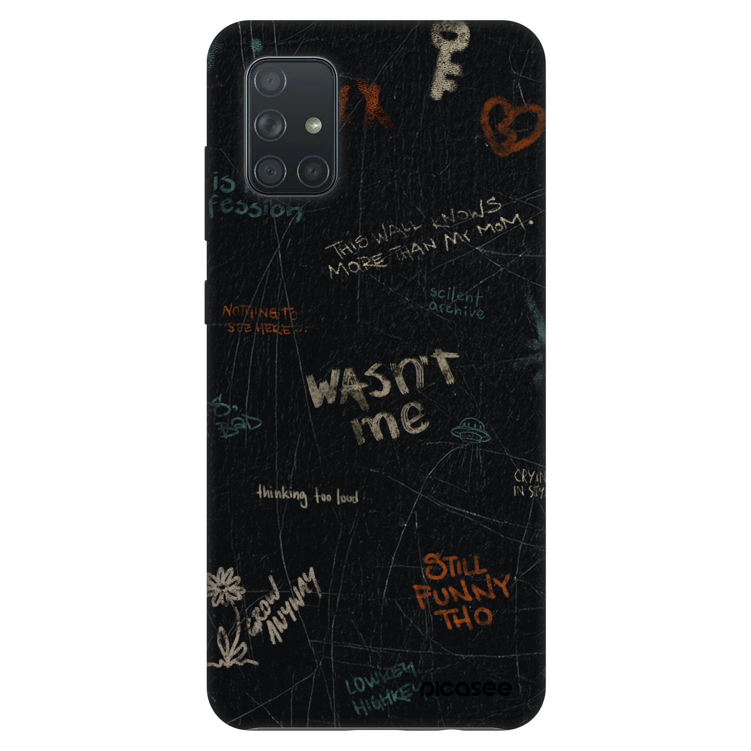 Picasee Fashion Case na Samsung Galaxy A71 A715F - CONFESSION