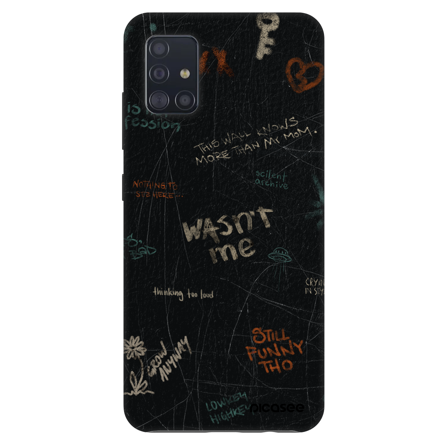 Picasee Fashion Case na Samsung Galaxy A51 A515F - CONFESSION