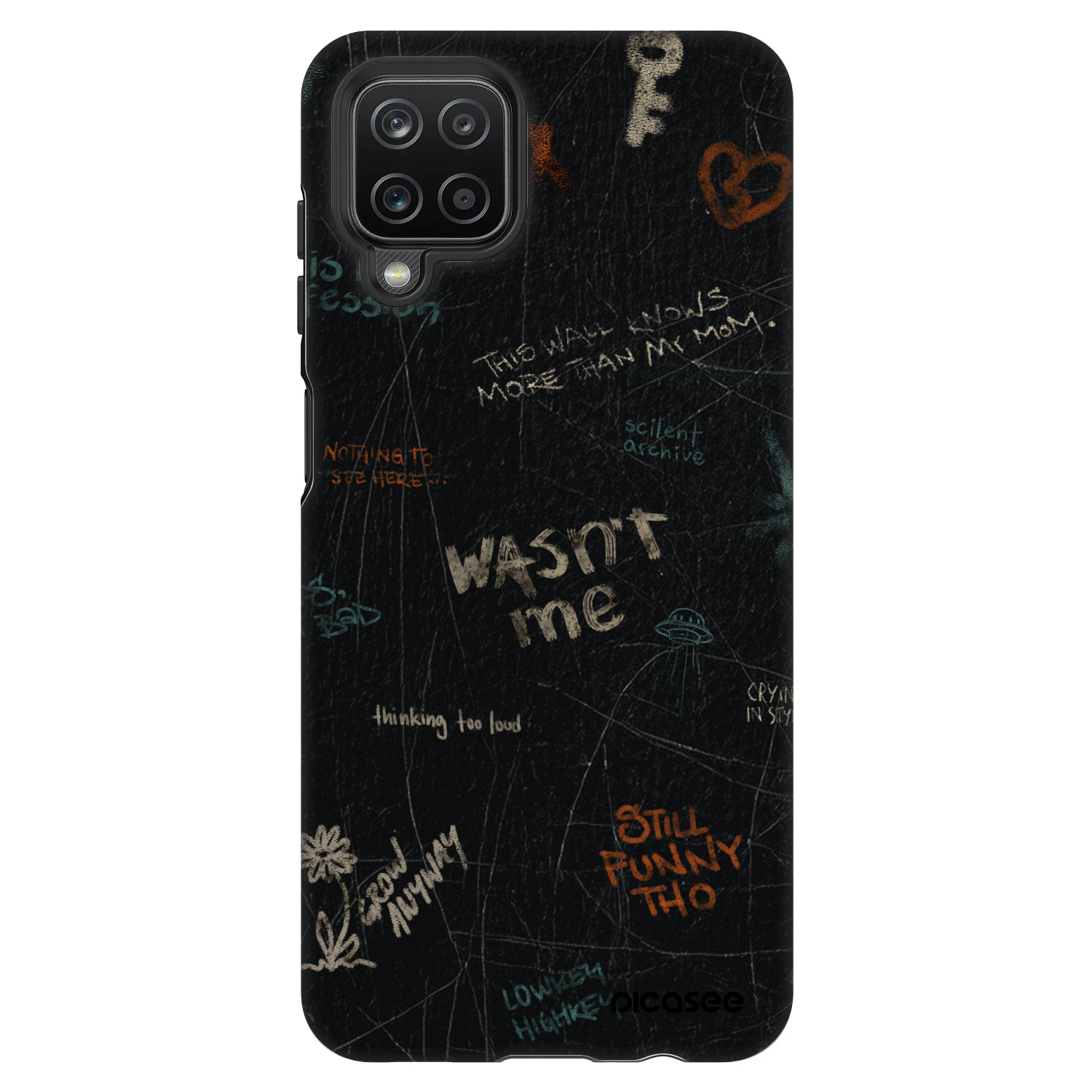 Picasee Fashion Case na Samsung Galaxy A12 A125F - CONFESSION
