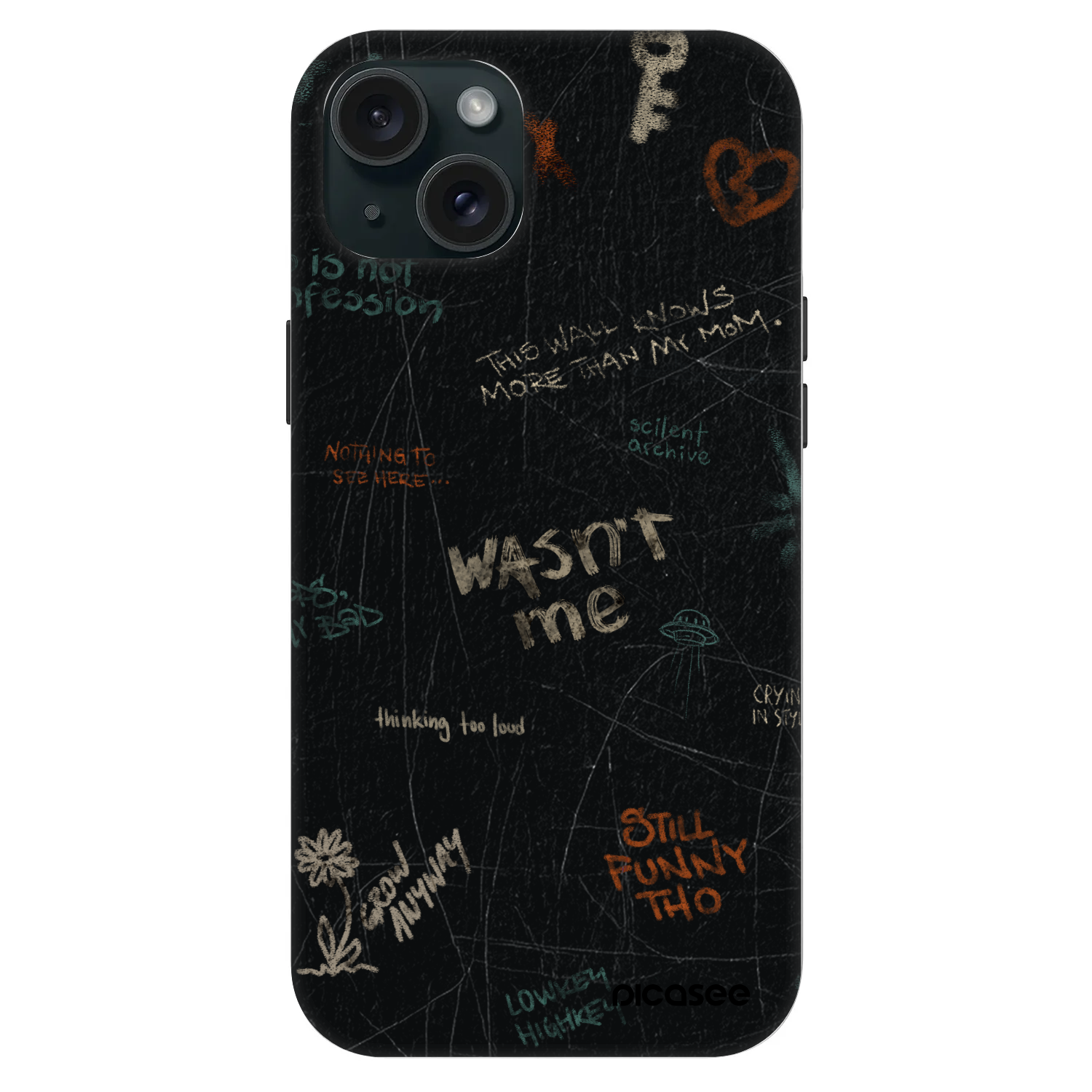 Picasee Fashion Case MagSafe na Apple iPhone 15 Plus - CONFESSION