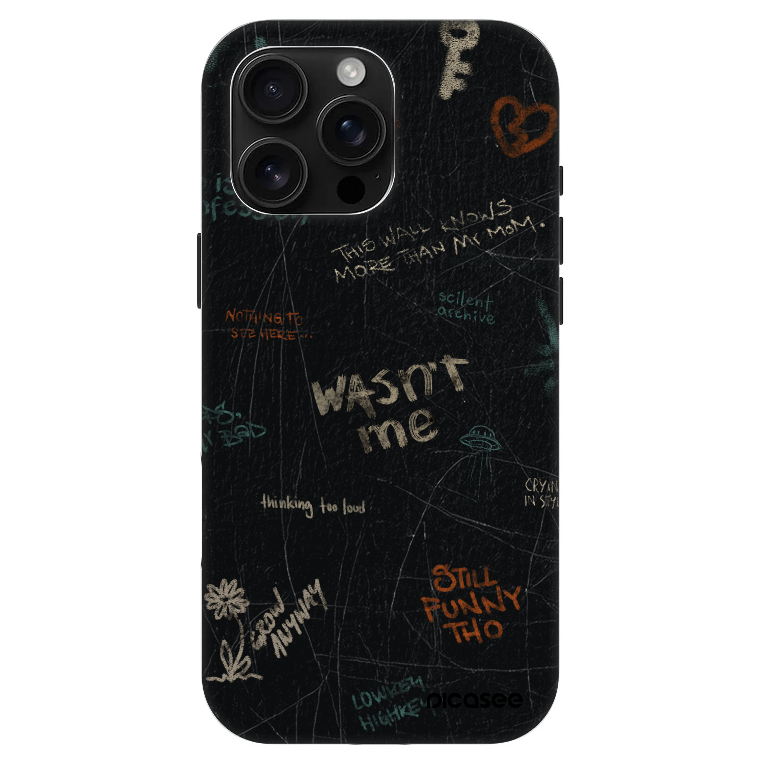 Picasee Fashion Case MagSafe na Apple iPhone 16 Pro Max - CONFESSION