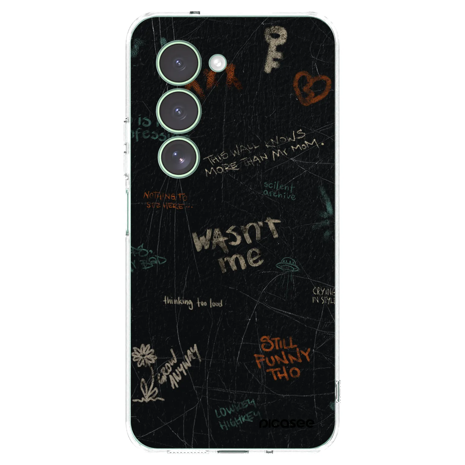 Picasee silikonowe przeźroczyste etui na Xiaomi Redmi 15 5G - CONFESSION