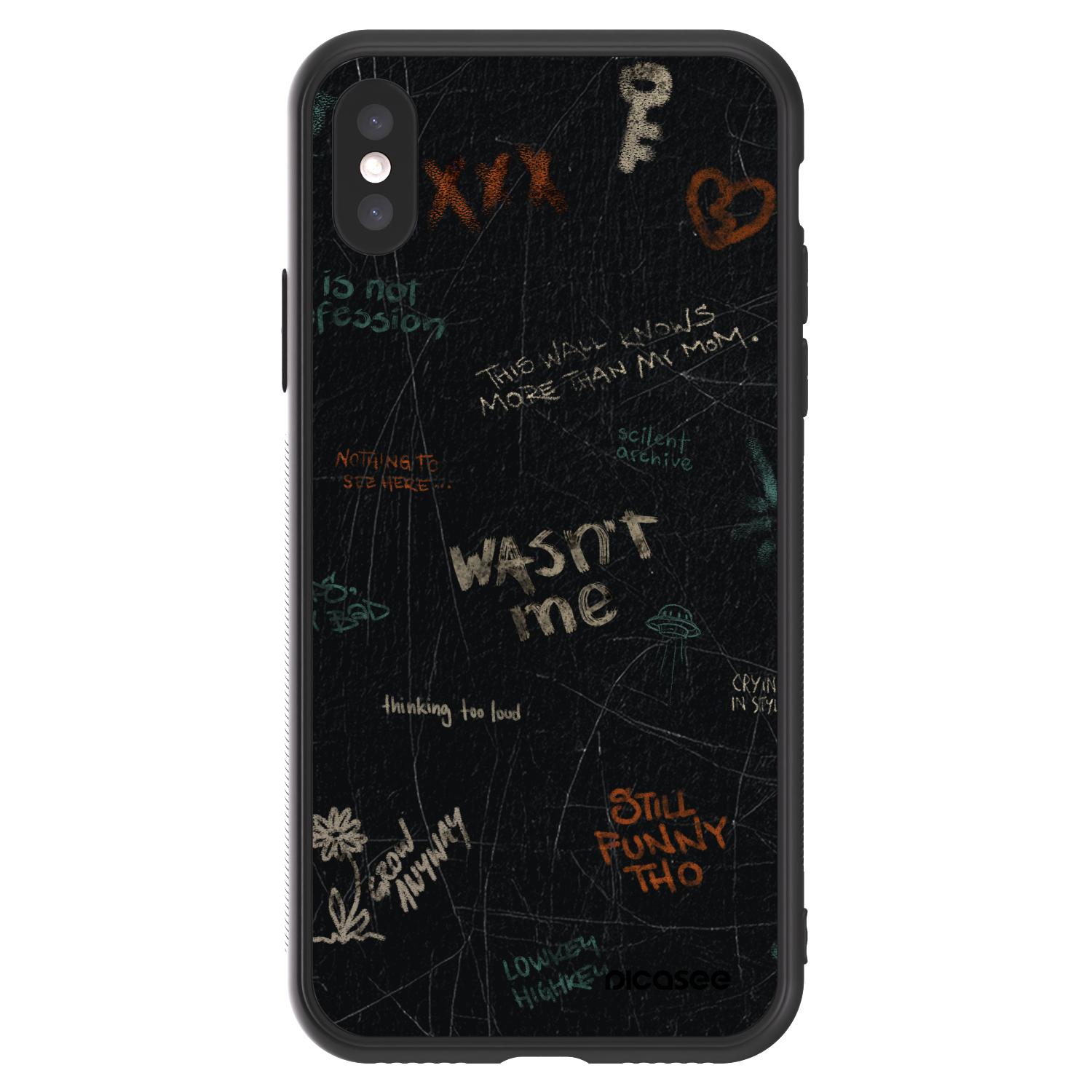 Picasee ULTIMATE CASE na Apple iPhone X/XS - CONFESSION