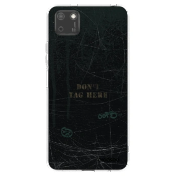 Picasee silikonowe przeźroczyste etui na Huawei Y5P - DON´T TAG