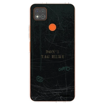 Picasee silikonowe przeźroczyste etui na Xiaomi Redmi 9C - DON´T TAG