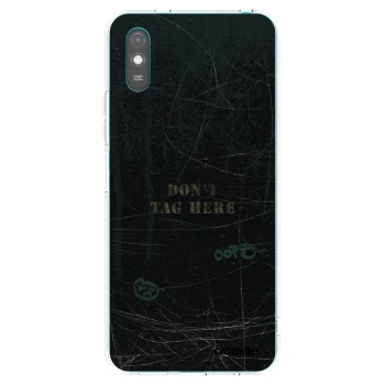 Picasee silikonowe przeźroczyste etui na Xiaomi Redmi 9A - DON´T TAG