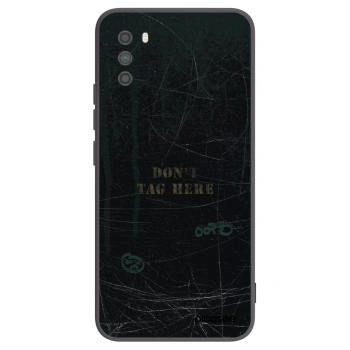 Picasee silikonowe czarne etui na Xiaomi Poco M3 - DON´T TAG