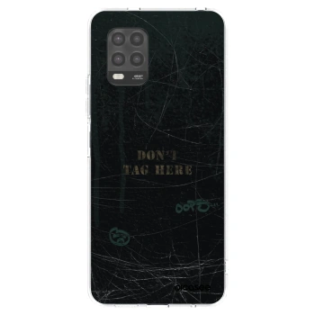Picasee silikonowe przeźroczyste etui na Xiaomi Mi 10 Lite - DON´T TAG