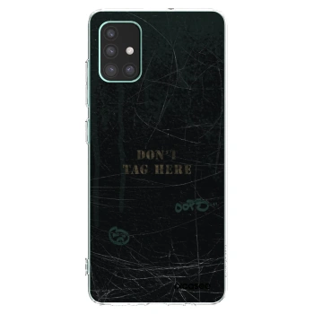 Picasee silikonowe przeźroczyste etui na Samsung Galaxy M51 M515F - DON´T TAG