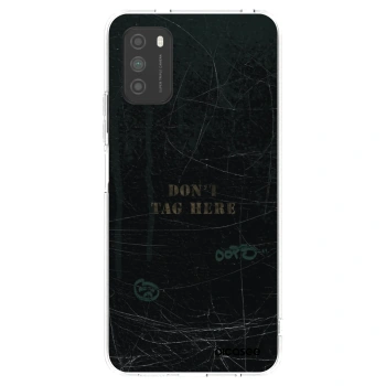 Picasee silikonowe przeźroczyste etui na Xiaomi Poco M3 - DON´T TAG