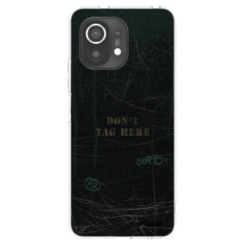 Picasee silikonowe przeźroczyste etui na Xiaomi Mi 11 - DON´T TAG