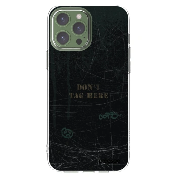 Picasee silikonowe przeźroczyste etui na Apple iPhone 13 Pro Max - DON´T TAG