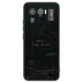Picasee silikonowe czarne etui na Xiaomi Mi 11 Ultra - DON´T TAG