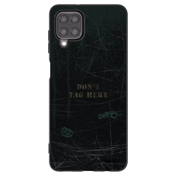 Picasee silikonowe czarne etui na Samsung Galaxy M12 M127F - DON´T TAG