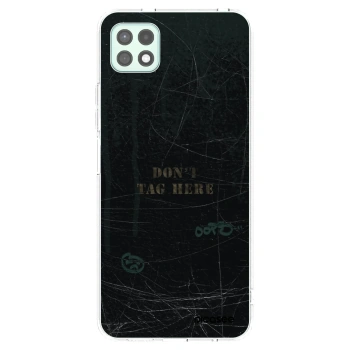 Picasee silikonowe przeźroczyste etui na Samsung Galaxy A22 A226B 5G - DON´T TAG