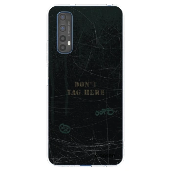 Picasee silikonowe przeźroczyste etui na Realme 7 - DON´T TAG