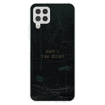 Picasee silikonowe przeźroczyste etui na Samsung Galaxy A22 A225F 4G - DON´T TAG