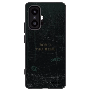 Picasee silikonowe czarne etui na Xiaomi 11T Pro - DON´T TAG