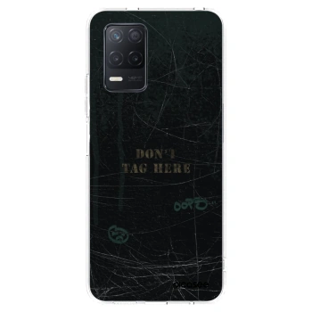 Picasee silikonowe przeźroczyste etui na Realme 8 5G - DON´T TAG