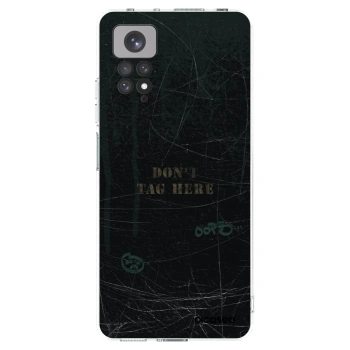 Picasee silikonowe przeźroczyste etui na Xiaomi Redmi Note 11S 4G - DON´T TAG