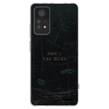 Picasee silikonowe przeźroczyste etui na Xiaomi Redmi Note 11 Pro 5G - DON´T TAG