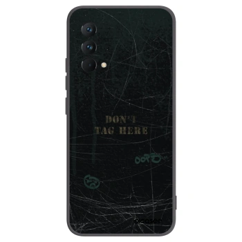 Picasee silikonowe czarne etui na Realme GT Master Edition 5G - DON´T TAG