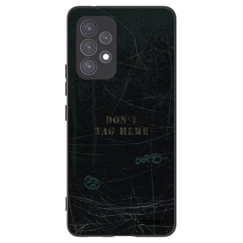 Picasee silikonowe czarne etui na Samsung Galaxy A53 5G A536 - DON´T TAG