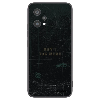 Picasee silikonowe czarne etui na Realme 9 Pro 5G - DON´T TAG