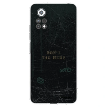Picasee silikonowe przeźroczyste etui na Xiaomi Poco X4 Pro 5G - DON´T TAG
