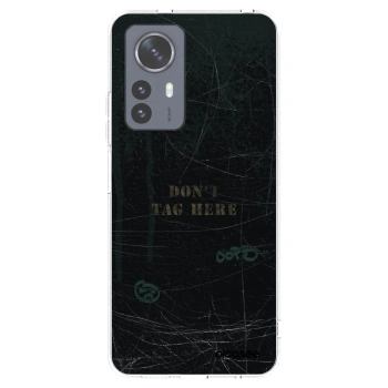 Picasee silikonowe przeźroczyste etui na Xiaomi 12 Pro - DON´T TAG