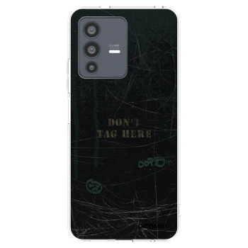 Picasee silikonowe przeźroczyste etui na Vivo V23 5G - DON´T TAG