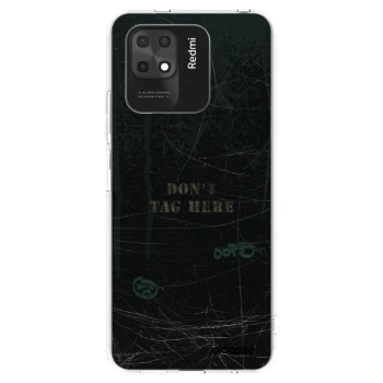 Picasee silikonowe przeźroczyste etui na Xiaomi Redmi 10C - DON´T TAG
