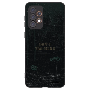 Picasee silikonowe czarne etui na Samsung Galaxy A33 5G A336 - DON´T TAG