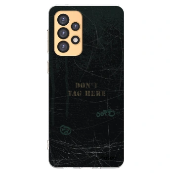 Picasee silikonowe przeźroczyste etui na Samsung Galaxy A33 5G A336 - DON´T TAG